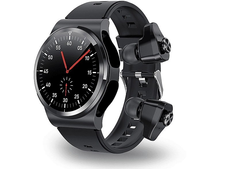 Smartwatch - DAM ELECTRONICS GT69 con auriculares Bluetooth 5.0 TWS integrados. Monitor de tensión y oxígeno en sangre.