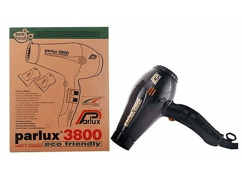 Secador profesional Parlux 3800 Ecofriendly - Potente, silencioso, con  tecnología Ionic & Ceramic®