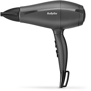 Secador - BABYLISS 5910E, 2000 W, 3 niveles temperatura, 2 velocidades, Negro