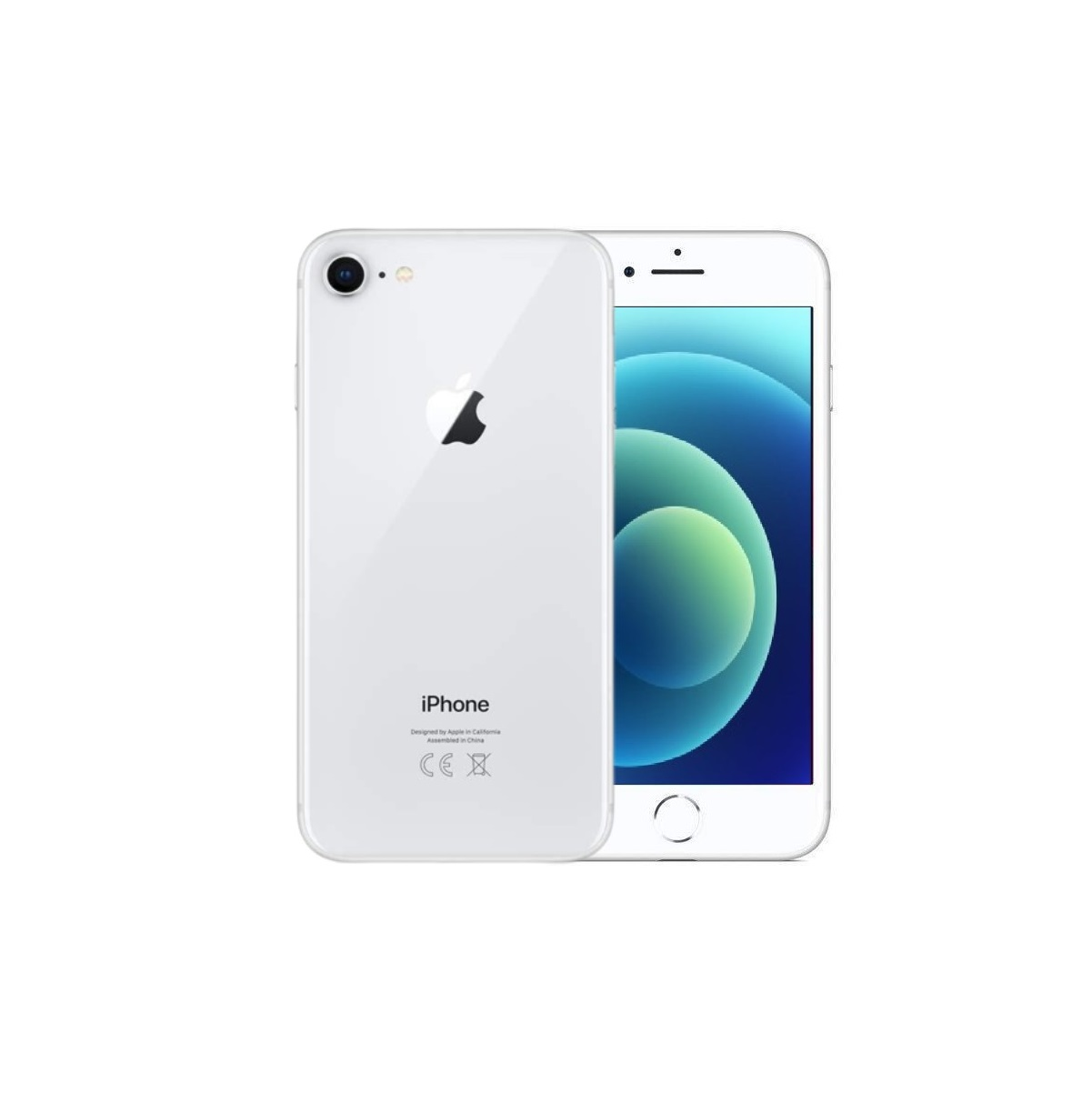 APPLE REFURBISHED (*) Silber Apple 128 128 8 GB Silber iPhone GB