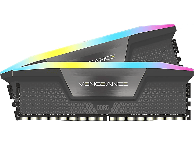CORSAIR 2x16GB, AMD Black 32 EXPO RGB, DDR5 1.35V, Speicher-Kit GB 40-40-40-77