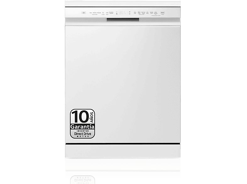 LG DF355FW Spülmaschinen (Standgerät (Besteckkorb, 600 mm breit, 41 dB (A), C)