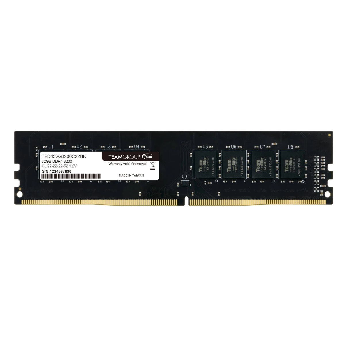 TeamGroup TED432G3200C2201 3200MHz CL22 DDR4