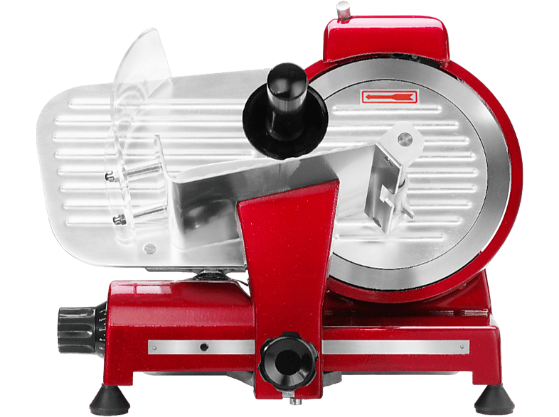 HENDI Aufschnittmaschine Profi Line 220 rote Sonderedition Aufschnittmaschine | Allesschneider