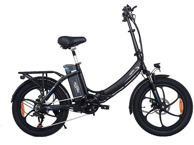 MediaMarkt Kompakt-/Faltrad (Laufradgröße: 20 Unisex-Rad, | mit E-Klapprad,Faltbares 48V/15Ah ONESPORT E-Bike Zoll, ,250W Schwarz) Elektrofahrrad 20\