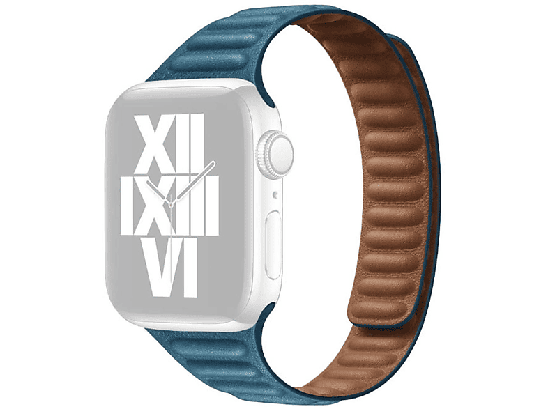 WIGENTO Magnet 40mm 9 2 Blau / Watch 1 6 / 5 8 41mm Apple, SE Generation Ersatzarmband, 4 Design 3 Series Band, 7 Gen 38mm