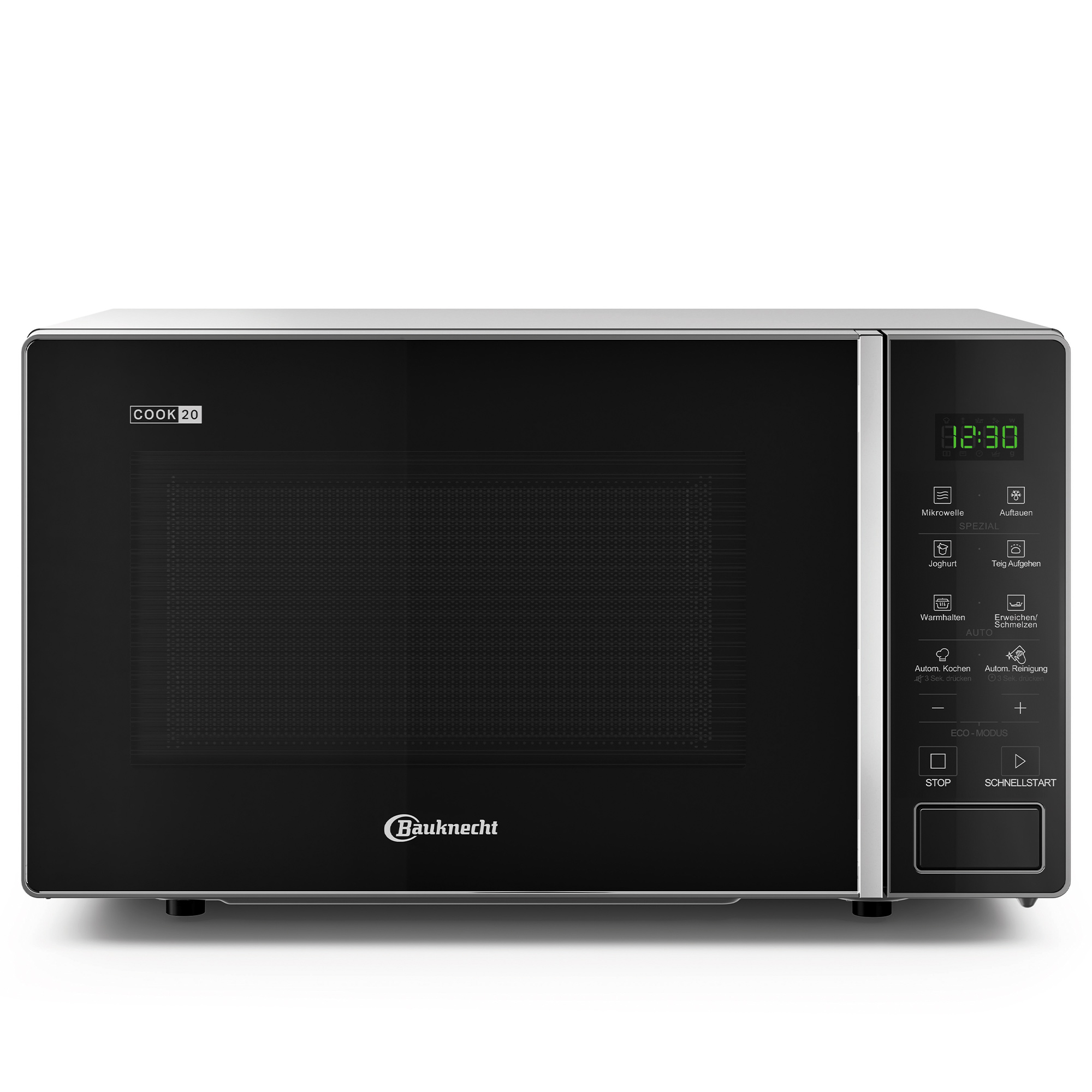 BAUKNECHT MWR 201 B, Mikrowelle (700 Watt, 20 l Garraum-Volumen)