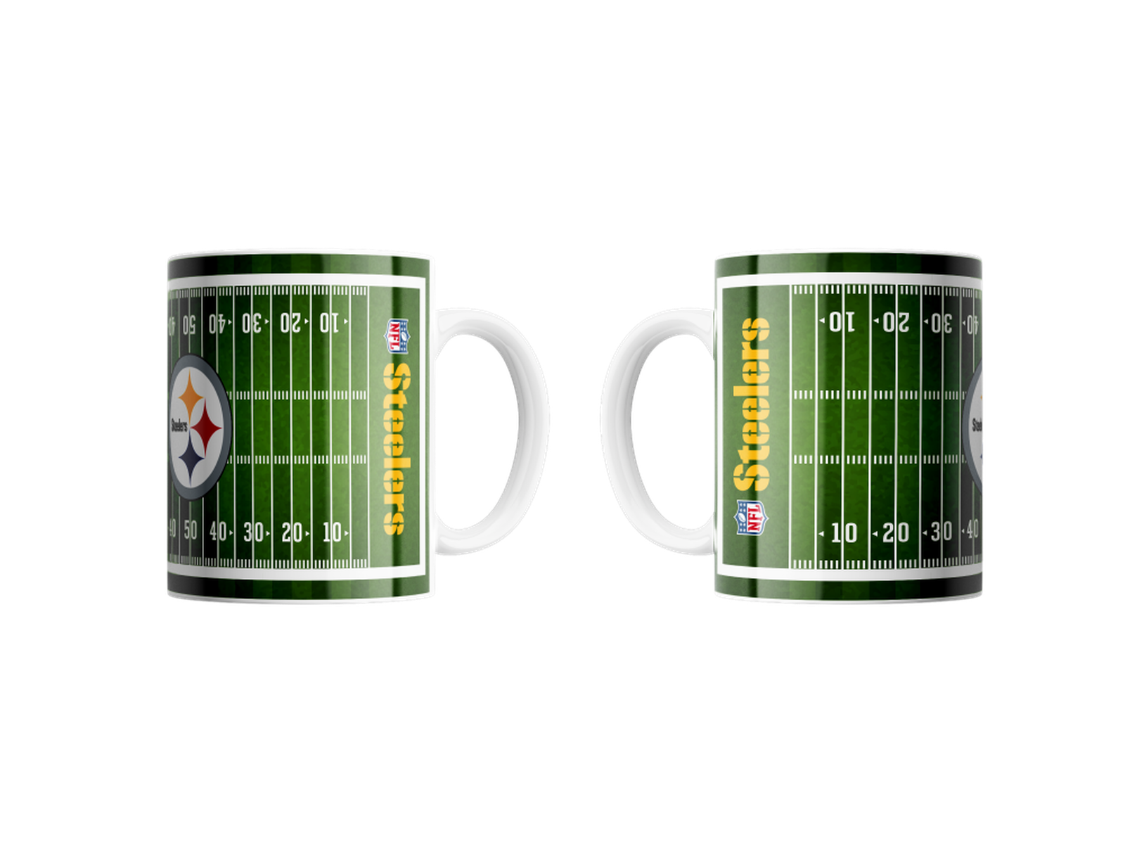 NFL Steelers Pittsburgh 450ml Football „Field“