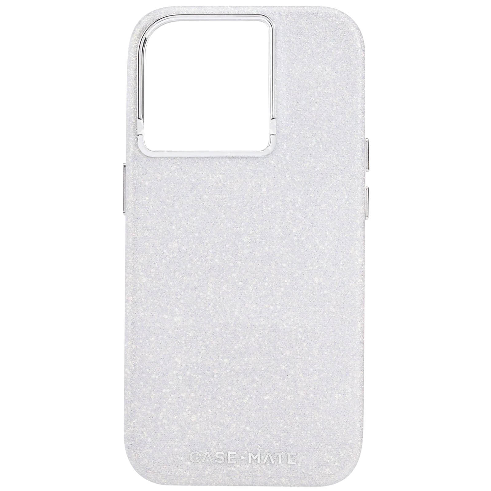 CASE-MATE Glitter Series, Backcover, Apple, Silber iPhone 15 Max, Pro