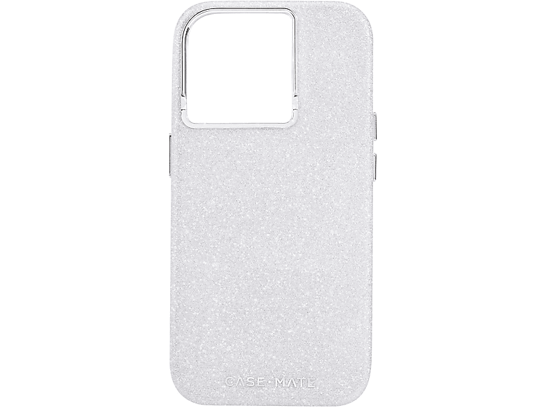 CASE-MATE Glitter Series, Backcover, Apple, iPhone 15 Pro Max, Silber