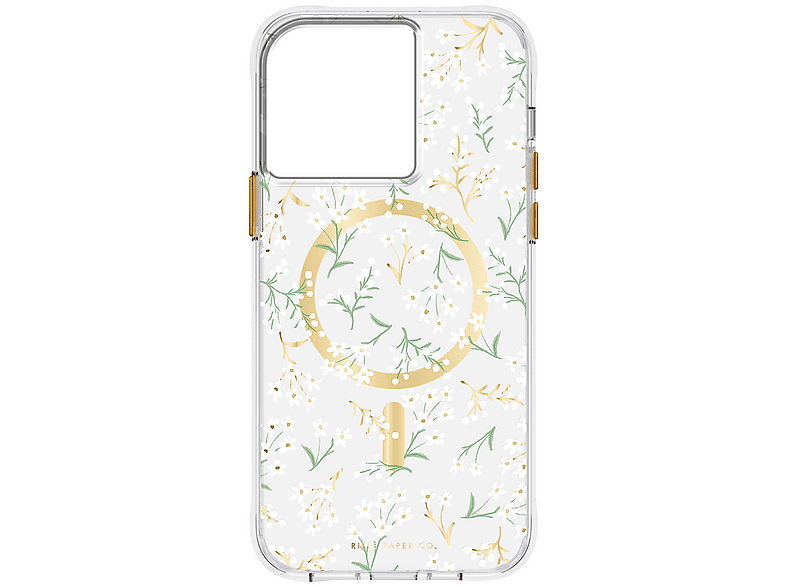 Custodia MagSafe Compatibile Design Elegante Custodia Rigida Rifle Paper Co Per IPhone 12 Mini (5G) - Garden Party Custodia Floreale Garden Party Blu