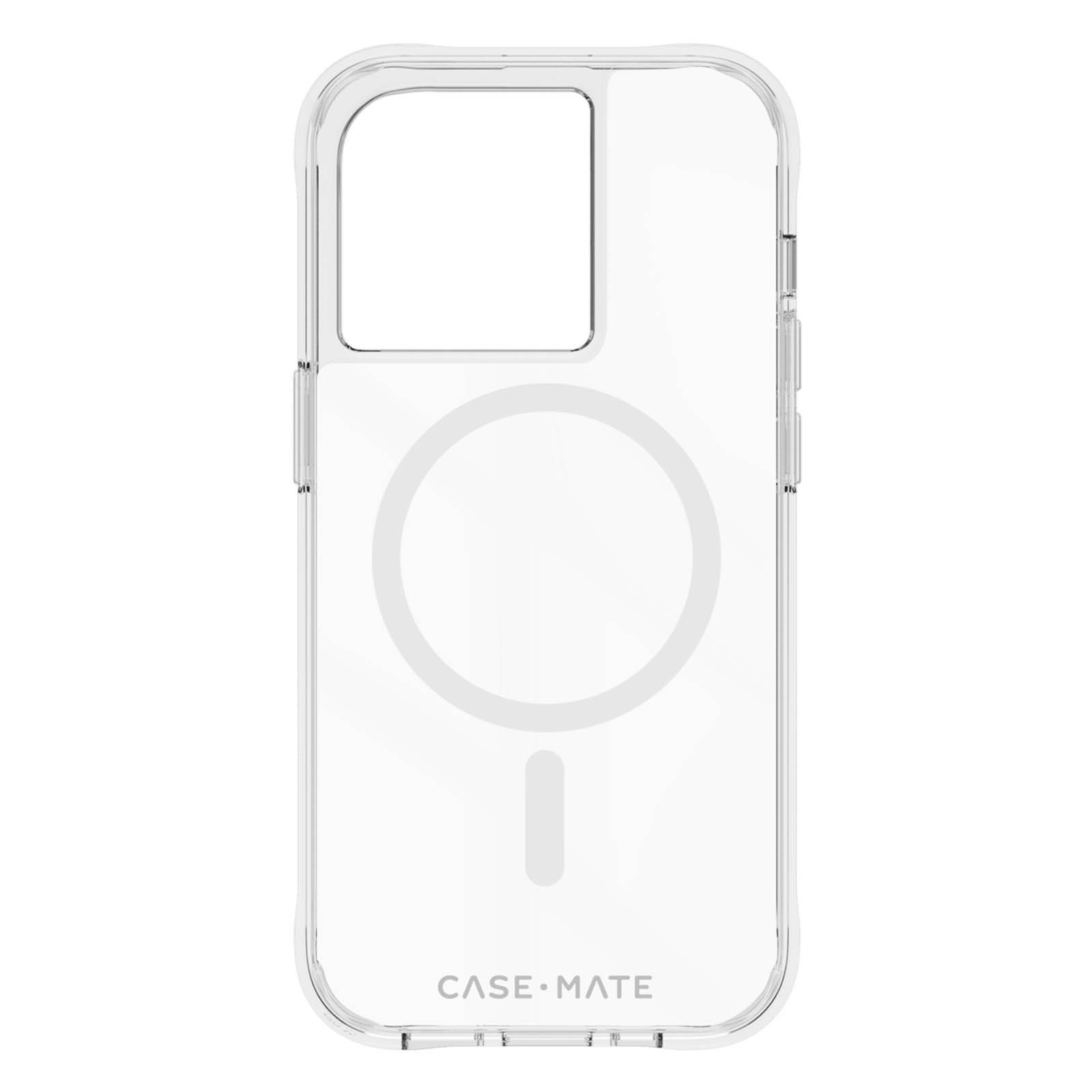 Backcover, Apple, CASE-MATE iPhone 15 Pro Transparent Antibakteriell Series, Max,