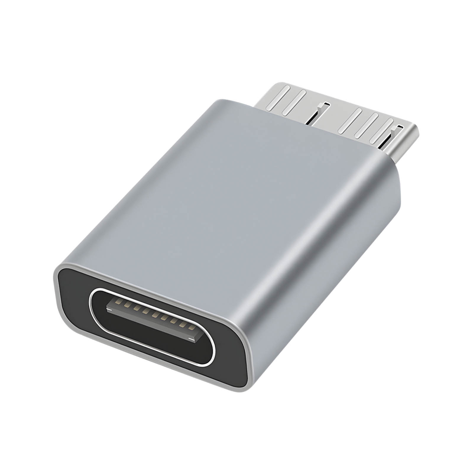 AVIZAR USB-C USB-Adapter / Micro Universal, B Grau