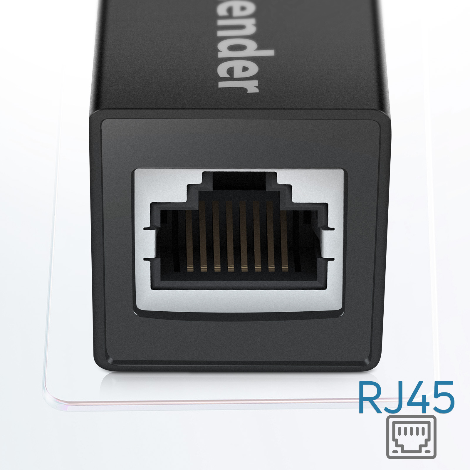 RJ45 Ethernet-Verlängerungsadapter AVIZAR RJ45, Adapter