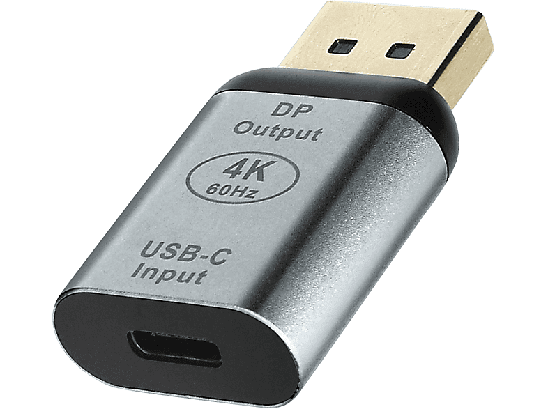 AVIZAR USB-C / DisplayPort Videoadapter Universal, Grau