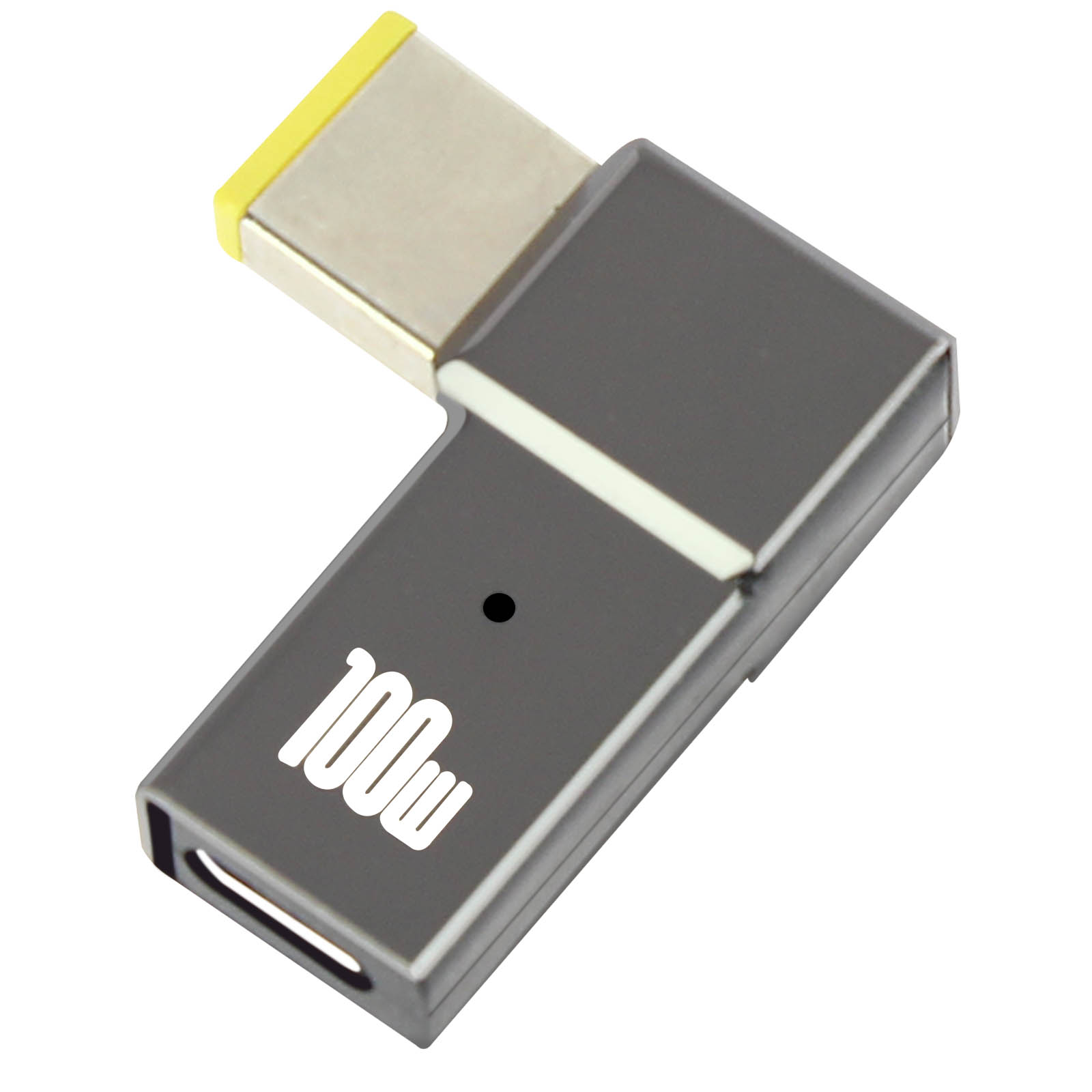 AVIZAR USB-C / quadratischer Stecker Universal, Ladegerät-Adapter Grau