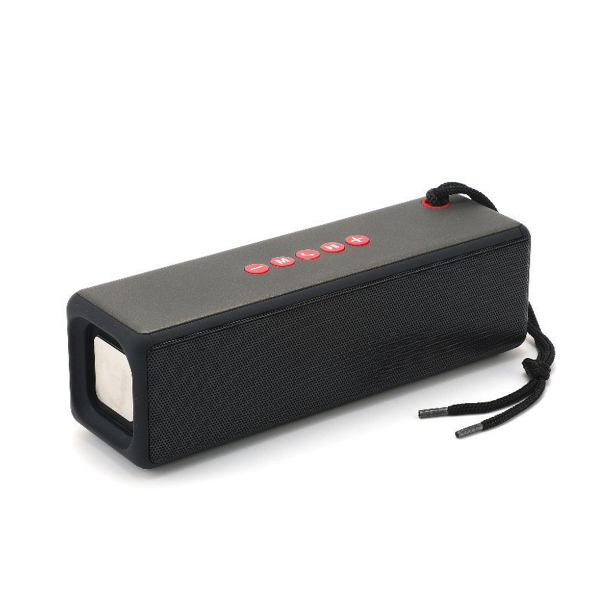 BYTELIKE Mini-Bluetooth-Lautsprecher für den Außenbereich U Disc Subwoofer Bluetooth-Lautsprecher, T-Karte Schwarz Tragbare