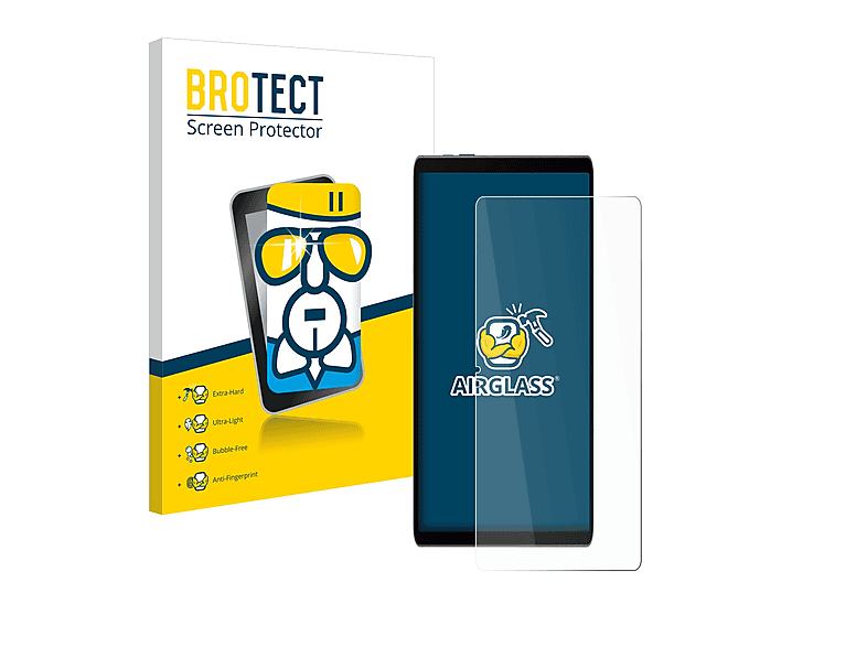 Airglass Samsung S9 BROTECT Galaxy Tab klare Schutzfolie(für FE)
