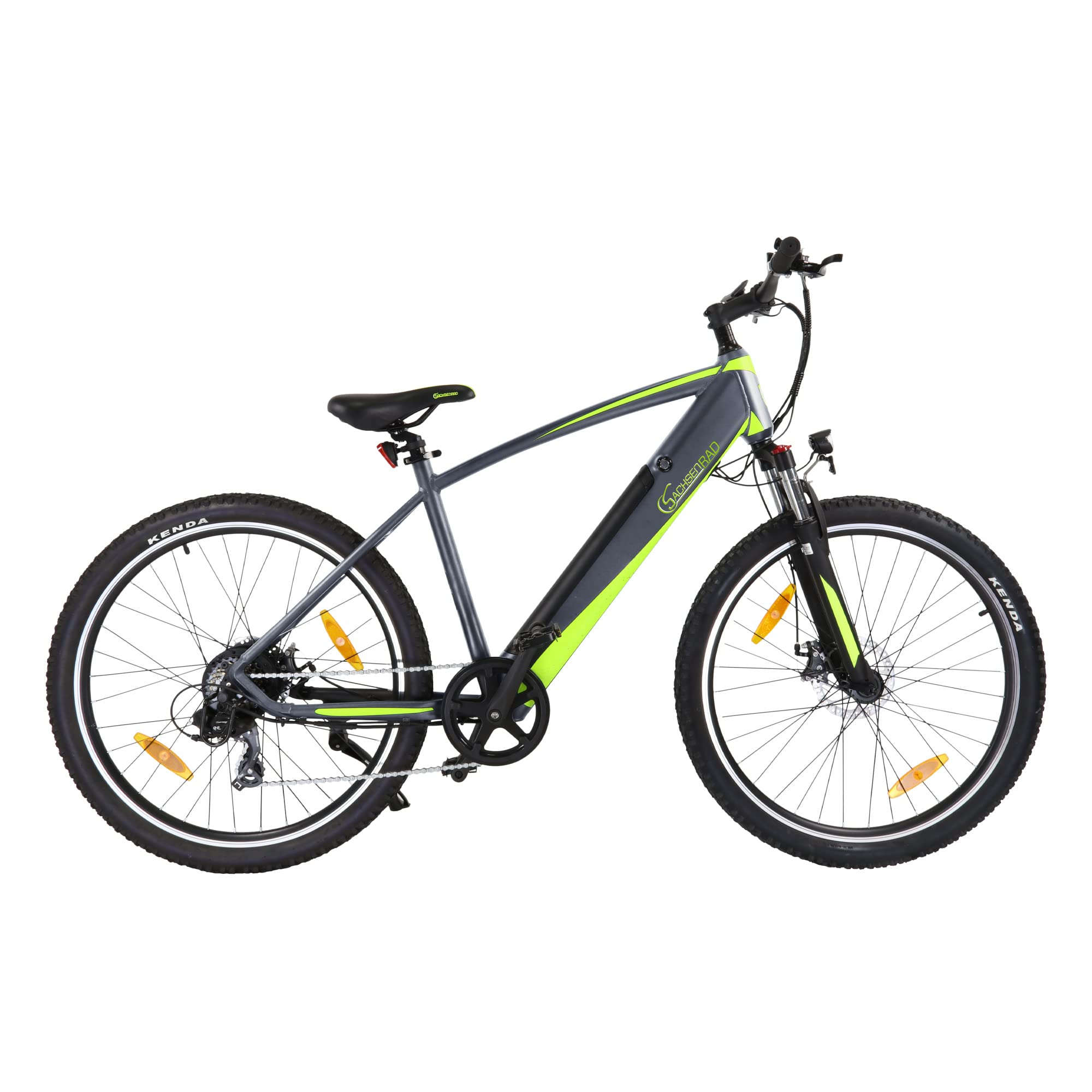 Flex 29 29 (Laufradgröße: schwarz) Zoll, Zoll E-Racing II E-BIKES / Unisex-Rad, R8 450, 27,5 Mountainbike Bike SACHSENRAD Mountain