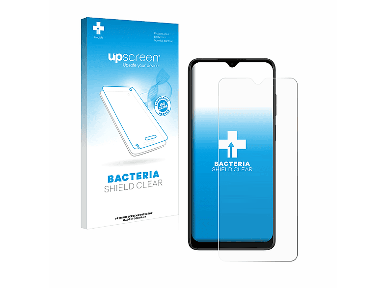 UPSCREEN antibakteriell klare Schutzfolie(für Motorola 22 i) e
