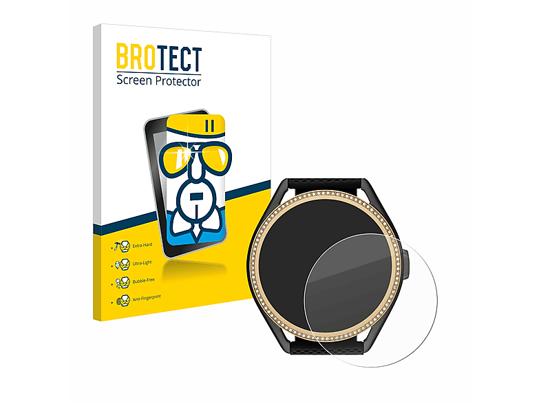BROTECT Airglass klare Schutzfolie(für Michael Kors Access MKGO Gen 5E  MKT 5118)