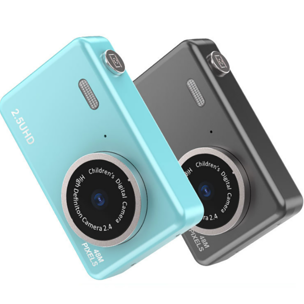 SYNTEK Studenten-Digitalkamera - Duale Front- und Digitalkamera Rückkameras, intelligente Filter lila, LCD