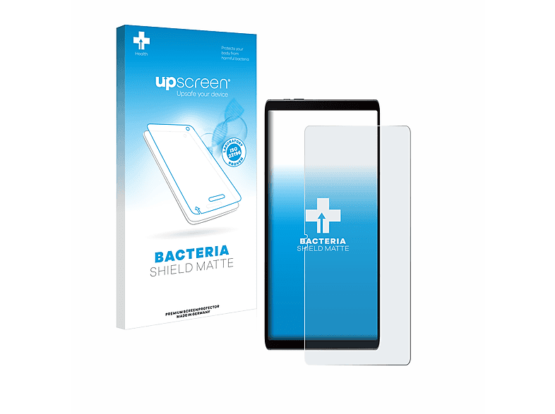 UPSCREEN matte FE) Samsung S9 entspiegelt Tab Schutzfolie(für antibakteriell Galaxy