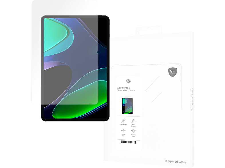 CAZY Xiaomi Displayschutz Pad 6) Schutzglas(für