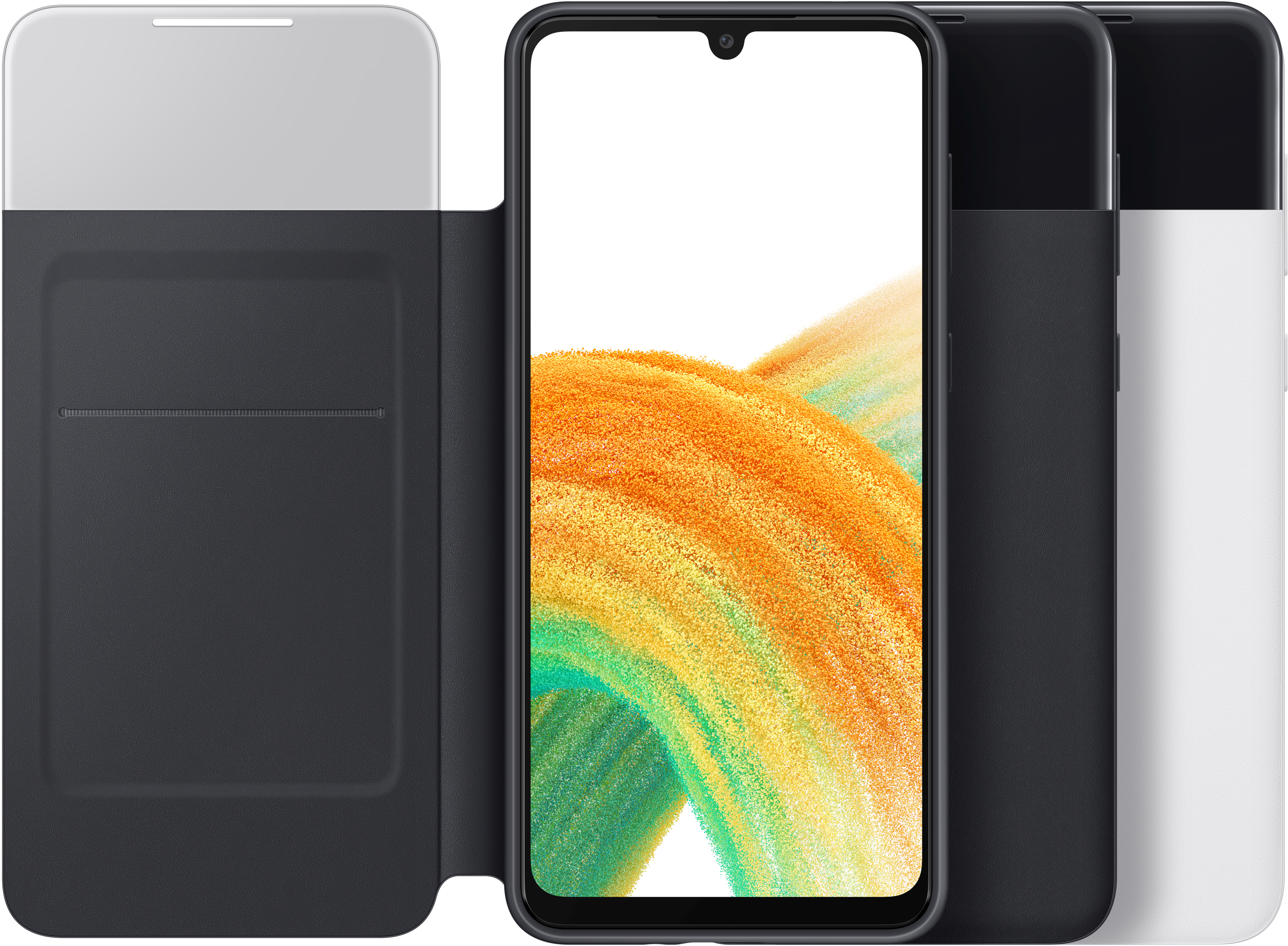 Series, A33 5G, Wallet Galaxy View Cover S Bookcover, SAMSUNG Samsung, Weiß