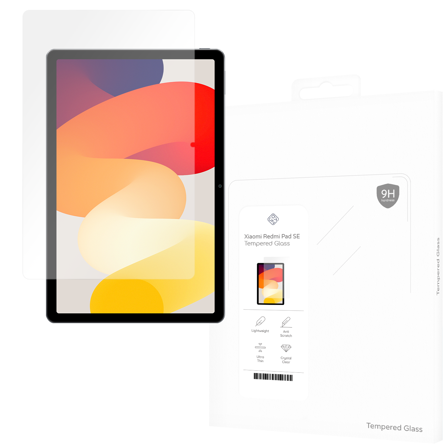 CAZY Displayschutz Schutzglas(für Xiaomi Redmi SE) Pad