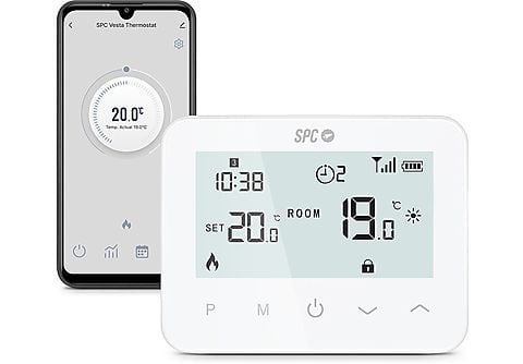 Termostato inteligente - Vesta Thermostat SPC, Blanco
