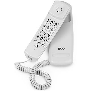 Teléfono fijo - SPC Original Lite 2, Análogo, Blanco