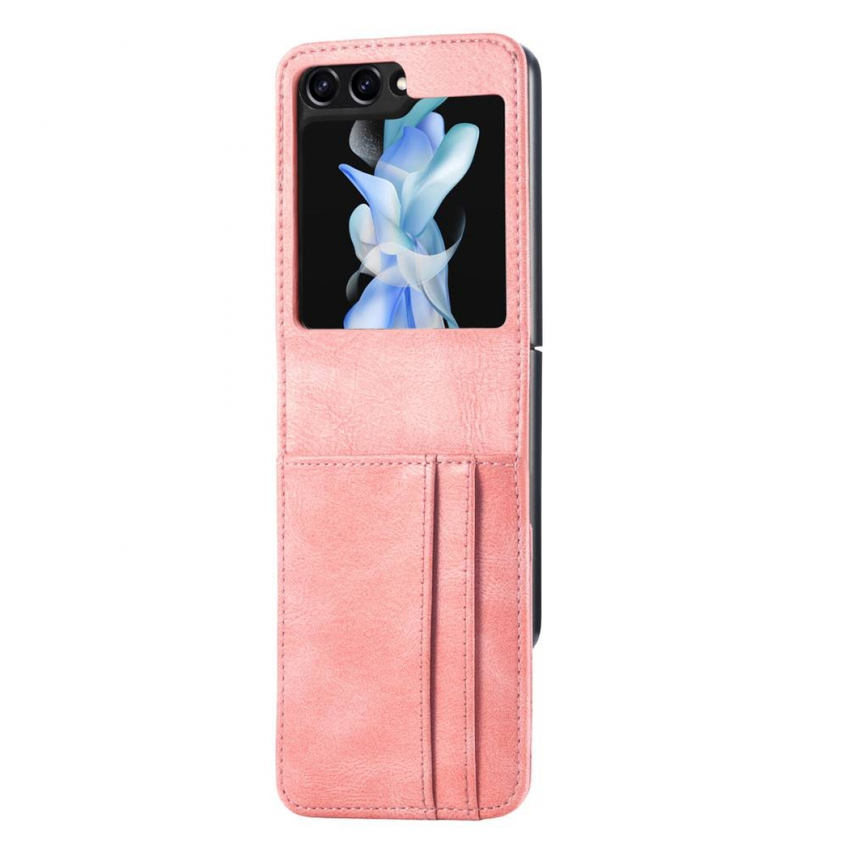 5, Flip Slim, CASEONLINE Z Rosa Samsung, Handyhülle Backcover,