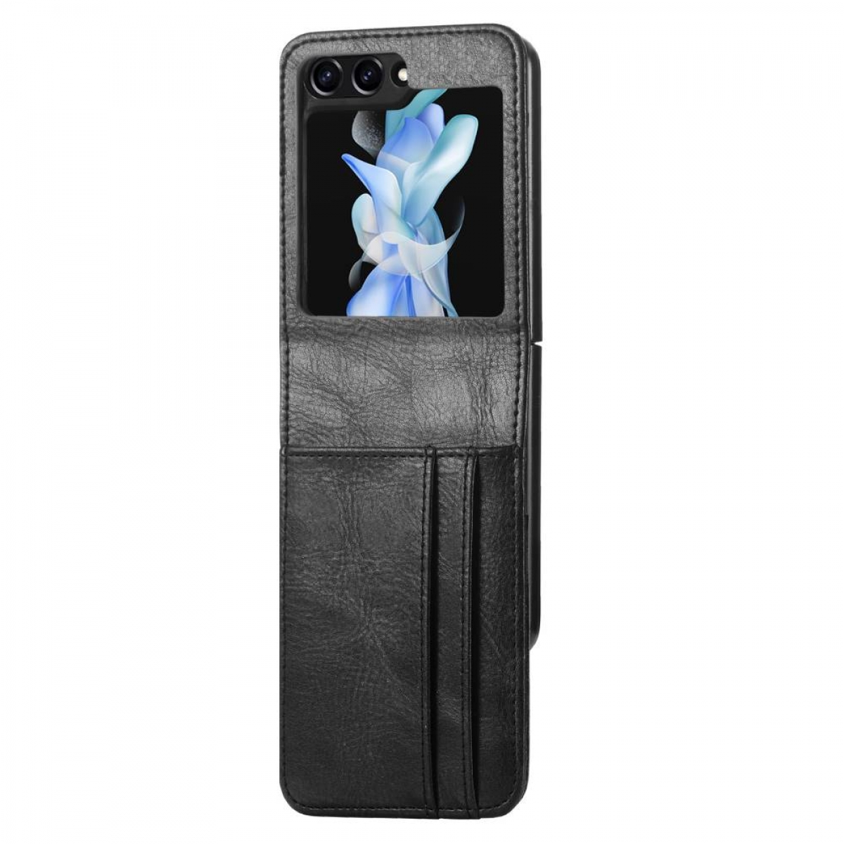 CASEONLINE Handyhlle Slim, Backcover, Samsung, Z Flip 5, Schwarz