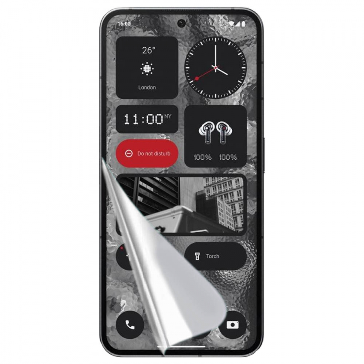 CASEONLINE 3D Displayschutz(für Nothing (2)) Phone