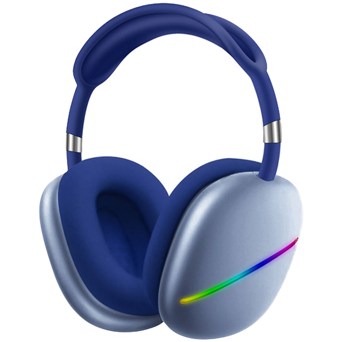KINSI Sport, Kabellos, Over-ear Bluetooth-Kopfhörer Blau