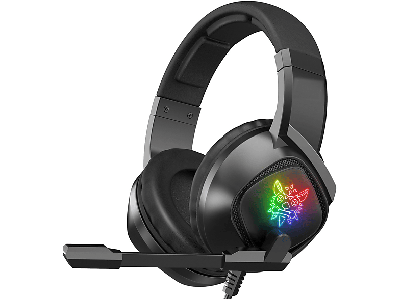 KINSI E-Sport,  Gaming, Over-ear Gaming Headsets Schwarz