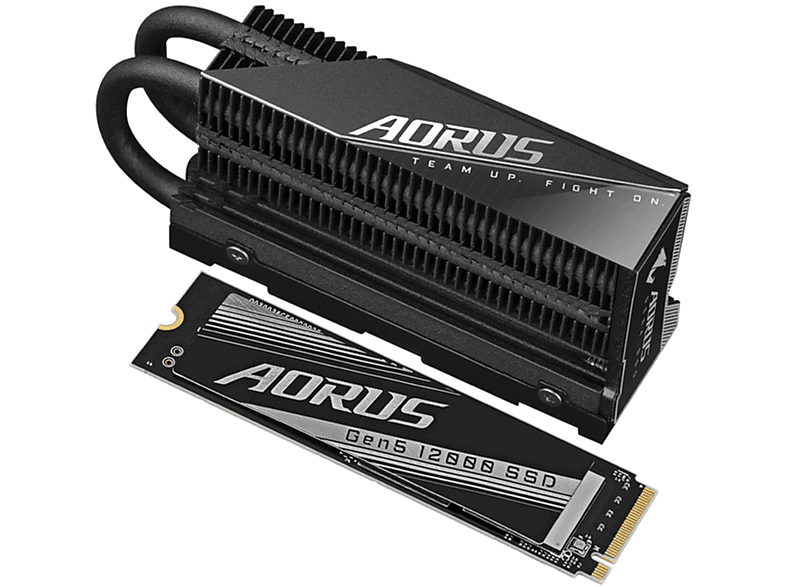 Disco duro SSD interno 2 TB - GIGABYTE AORUS Gen5 12000