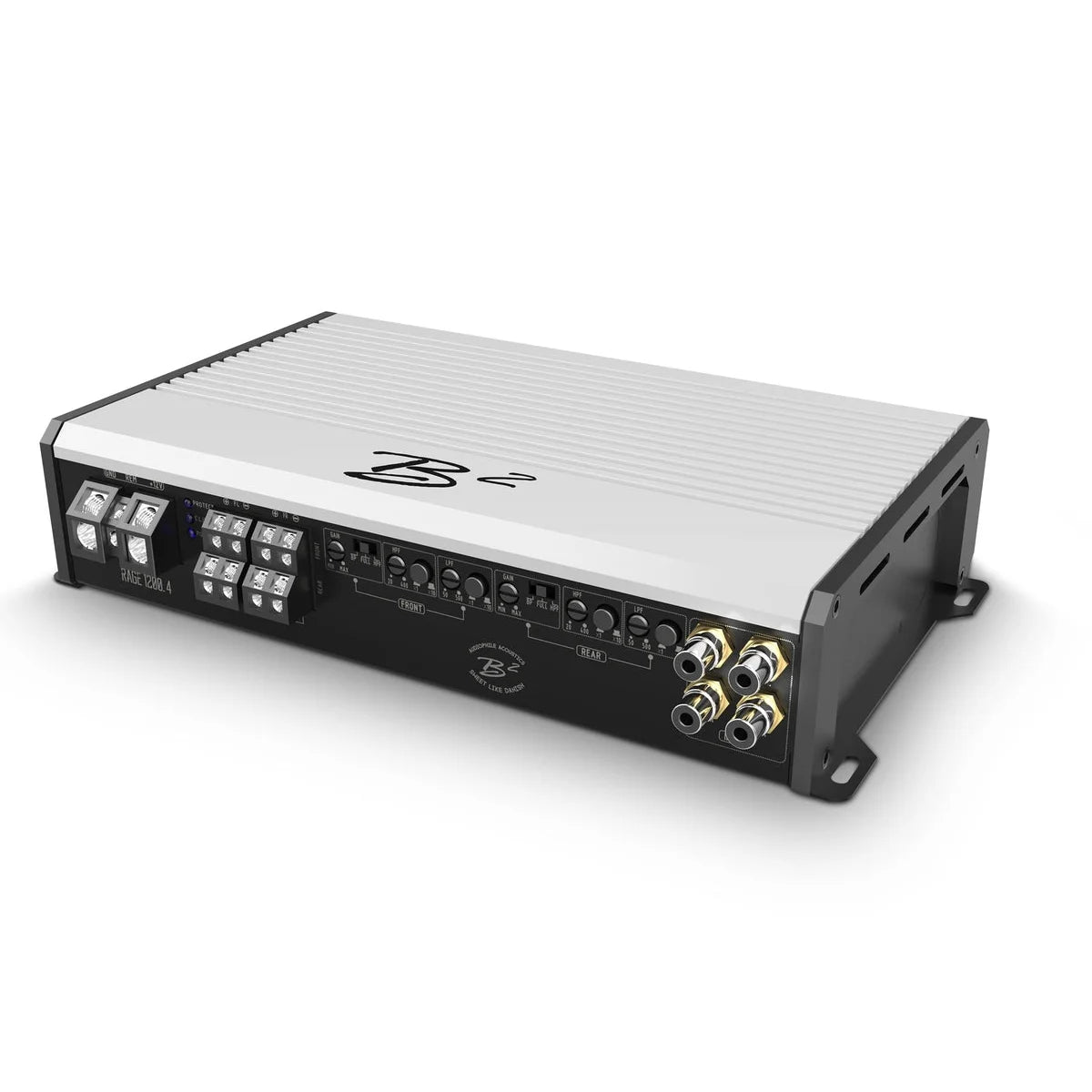 B2 AUDIO Rage Verstärker Verstärker 1200.4 4-Kanal Audio V24-Kanal B2