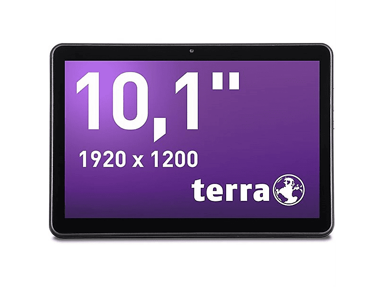 TERRA PAD 1006V2, Tablet, 64 GB, 10,1 Zoll, Schwarz