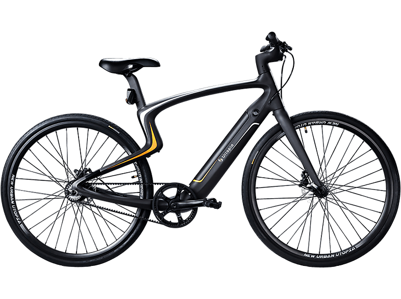 URTOPIA Leichtes Carbon Smart E-Bike mit Abnehmbaren Akku Large Citybike (Laufradgröße: 29 Zoll, Unisex-Rad, 352.8 Wh, Large, Sirius)