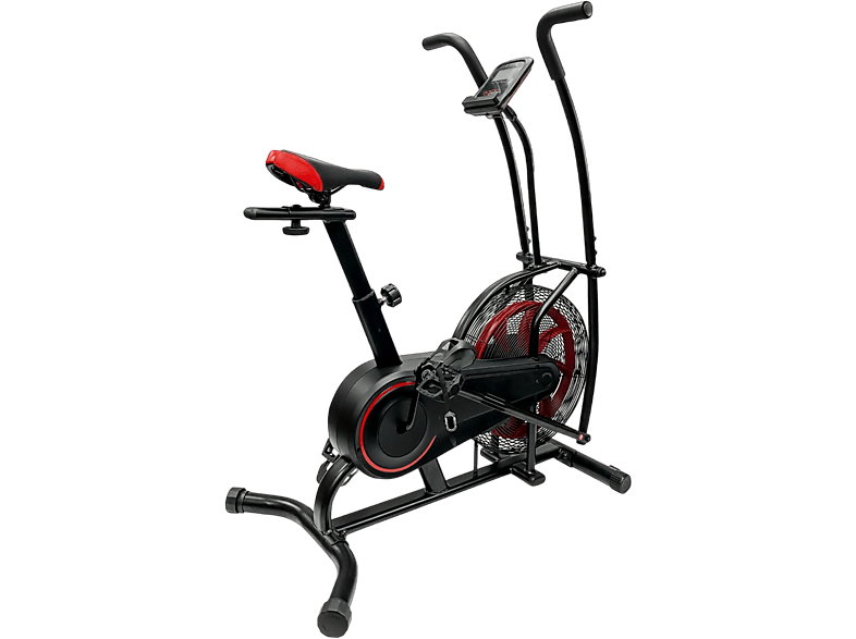 AirBike, Heimtrainer ZOOMYO schwarz-silber-rot