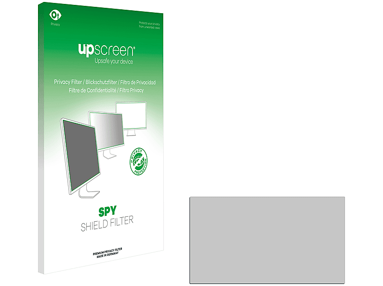 UPSCREEN Anti-Spy Blickschutzfilter(für Universal 80 cm (31.5 Zoll) [698 x 392.5 mm]) | Monitor Displayschutz