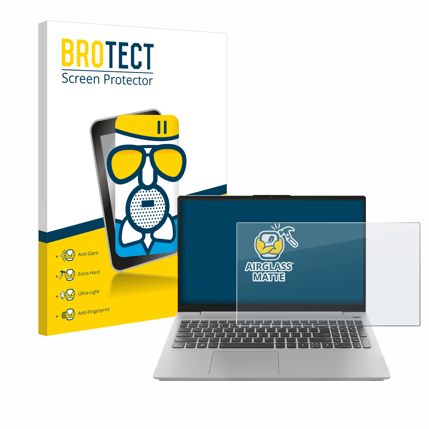 BROTECT Airglass matte Schutzfolie(für Lenovo IdeaPad 7 15\