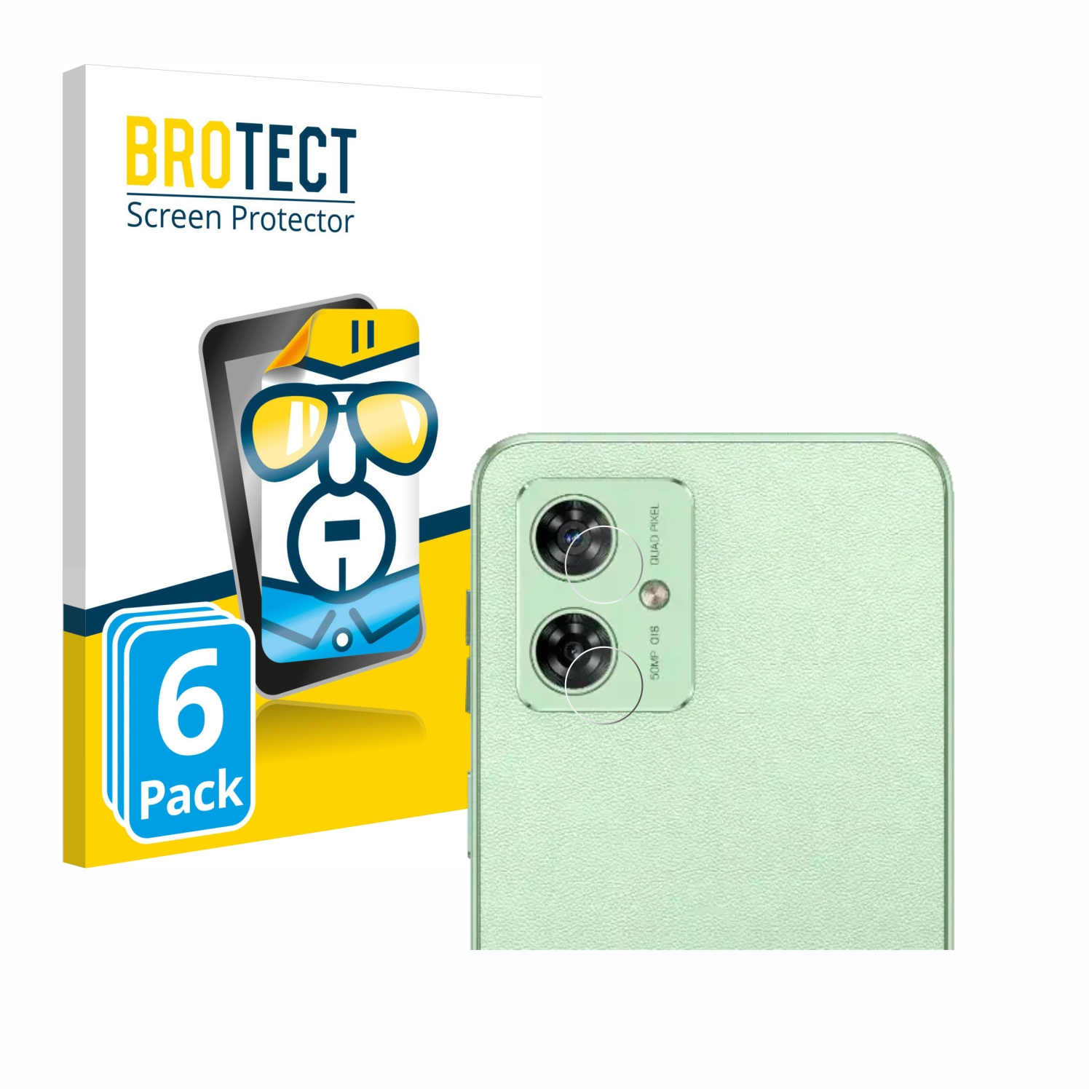 Motorola Schutzfolie(für klare 6x Moto BROTECT G54)