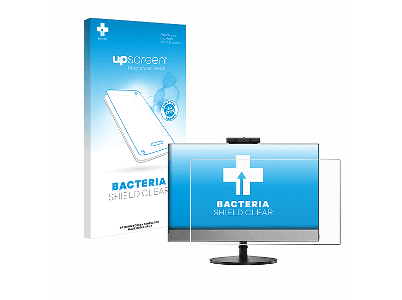 UPSCREEN antibakteriell klare Schutzfolie(für Lenovo V530 22ICB AiO)