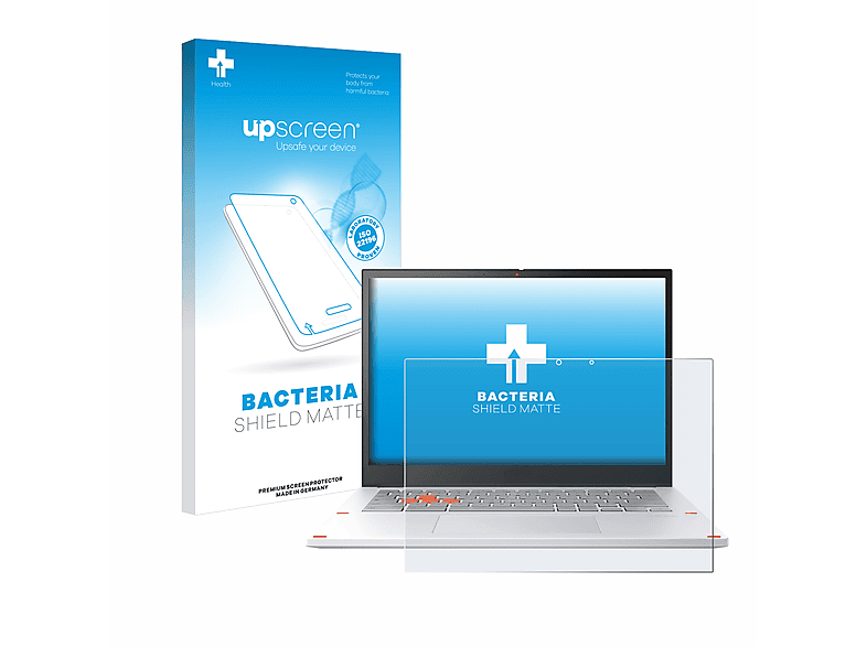 UPSCREEN antibakteriell entspiegelt matte Schutzfolie(für ASUS Chromebook Vibe CX34 Flip)