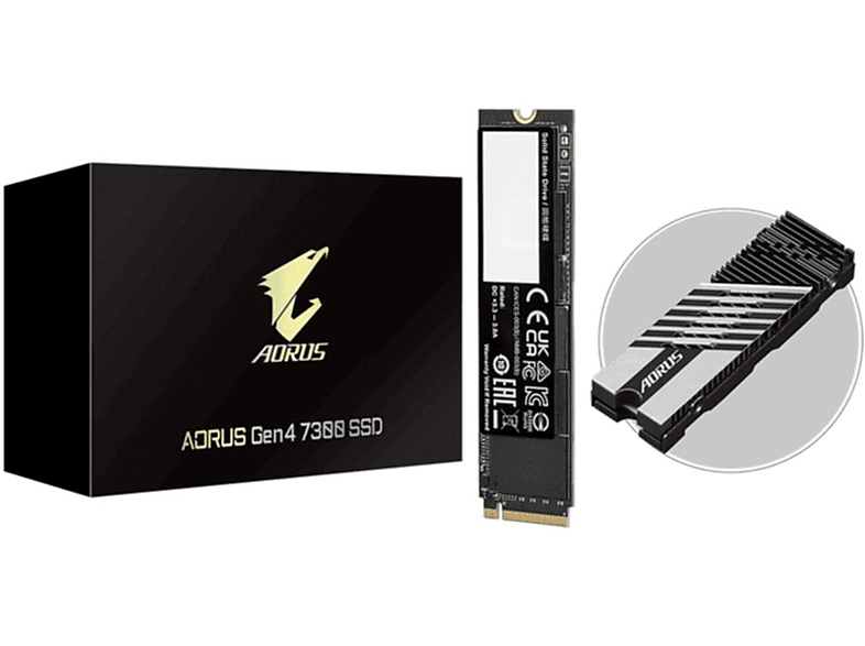 SSD, SSD 7300 AORUS intern GB, 2000 GIGABYTE Gen4 2TB,