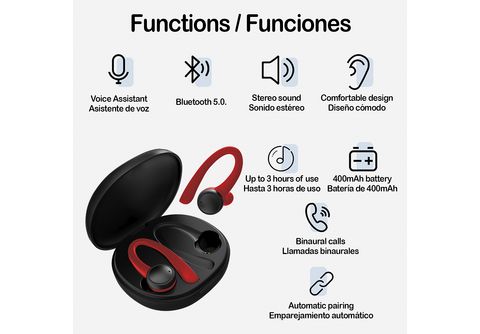 Auriculares Sport True Wireless inalámbricos con Bluetooth®