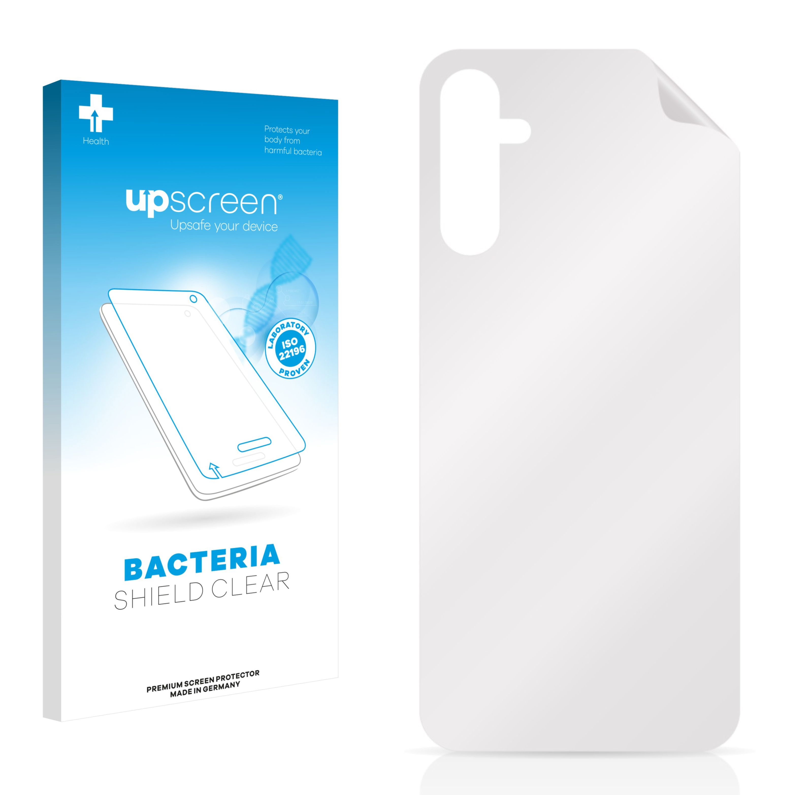 UPSCREEN antibakteriell klare Schutzfolie(für Galaxy Samsung 5G) A14